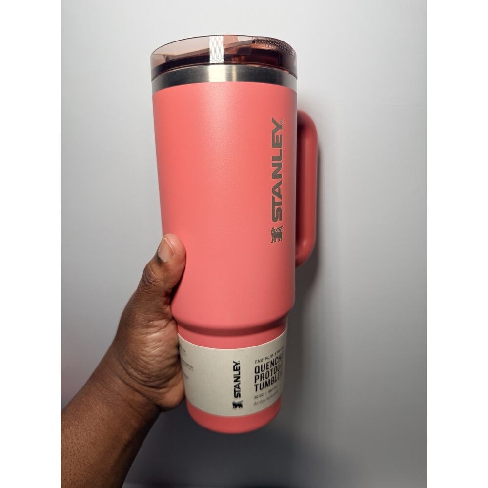 Stanley Oasis TERRACOTTA CORAL PINK 30oz Tumbler Protour Flip Straw BNWT BNIB - Picture 3 of 6